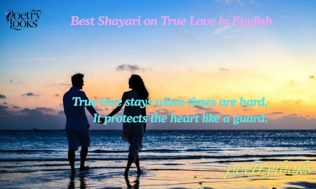 Best Shayari on True Love in English 