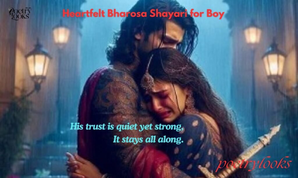 Heartfelt Bharosa Shayari for Boy