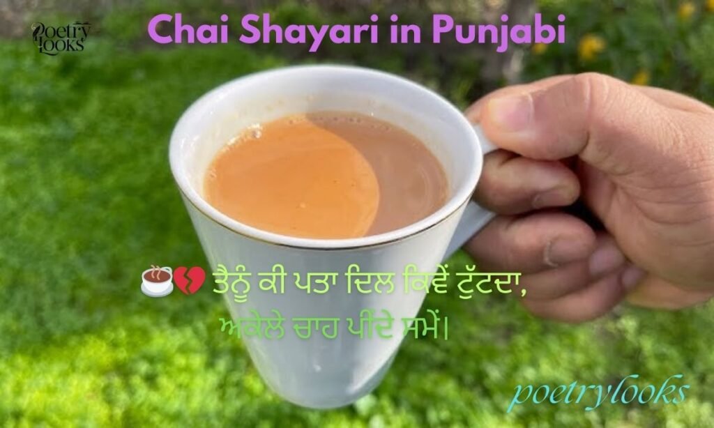 Chai Shayari in Punjabi