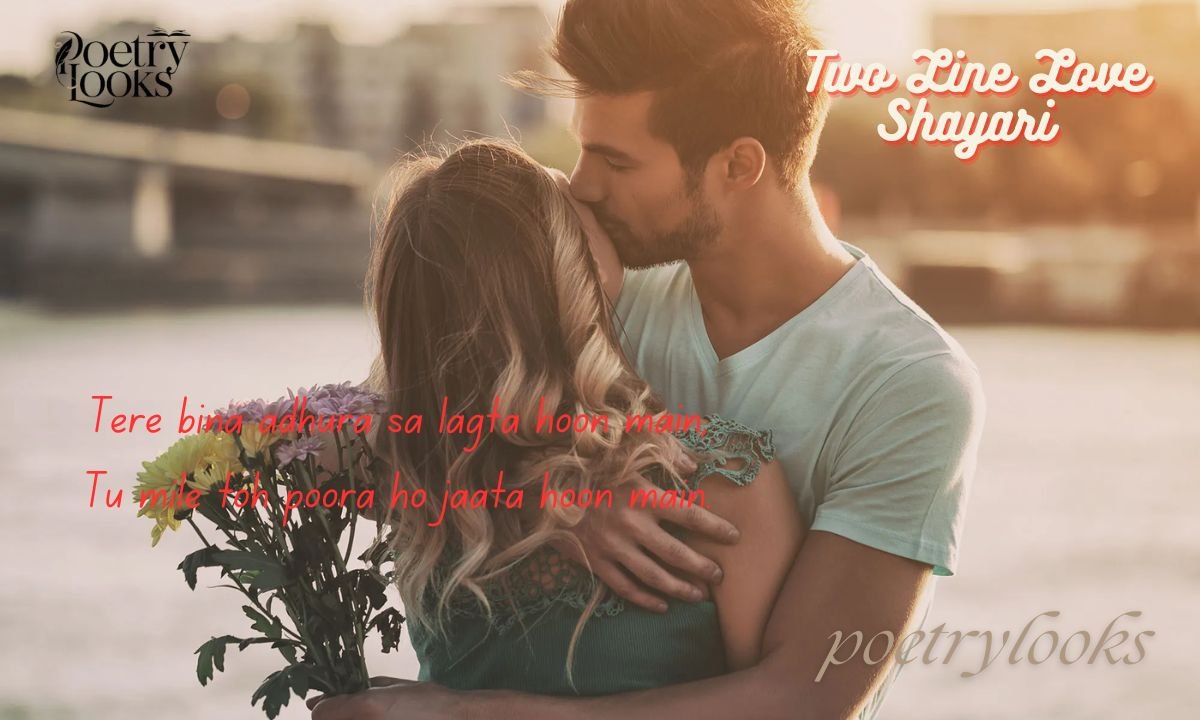 120+ Two Line Love Shayari in English (Short, Romantic & Heart Touching)