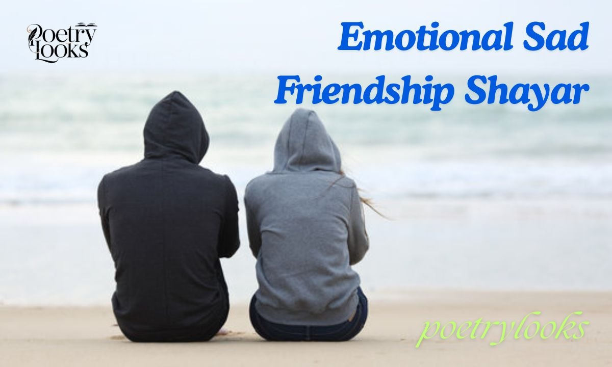 Top 100+ Emotional Sad Friendship Shayari for Broken Bonds