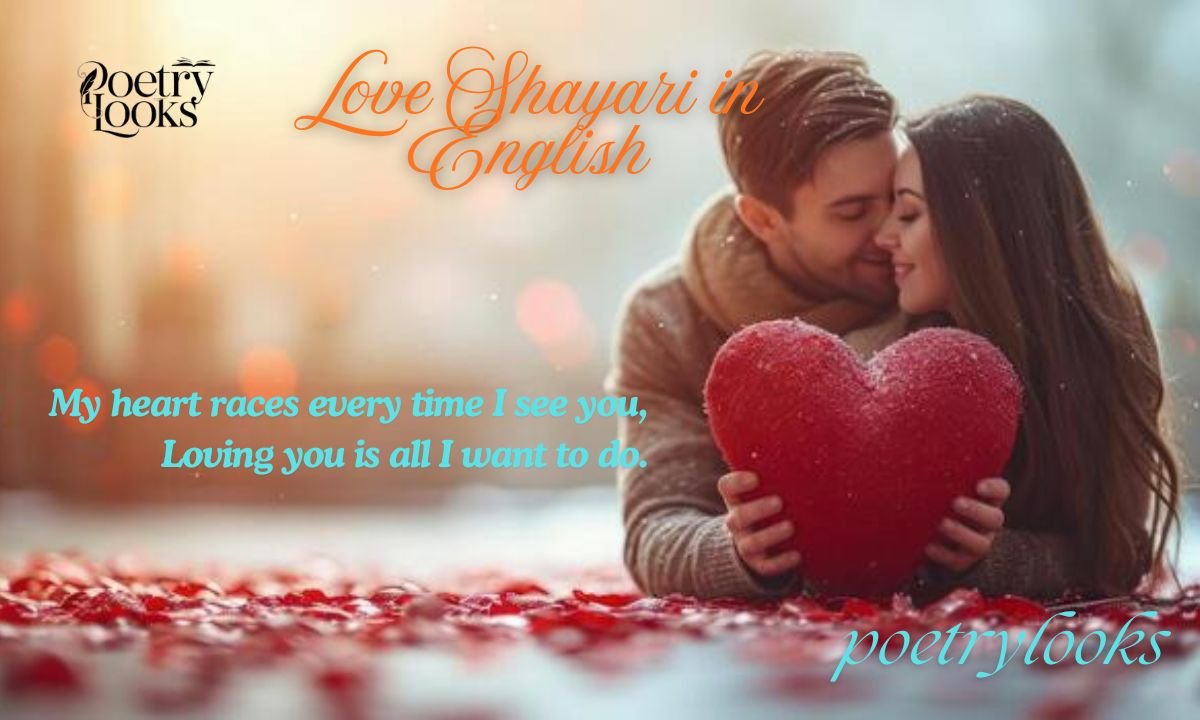 120+ Beautiful Love Shayari in English With Romantic Lines