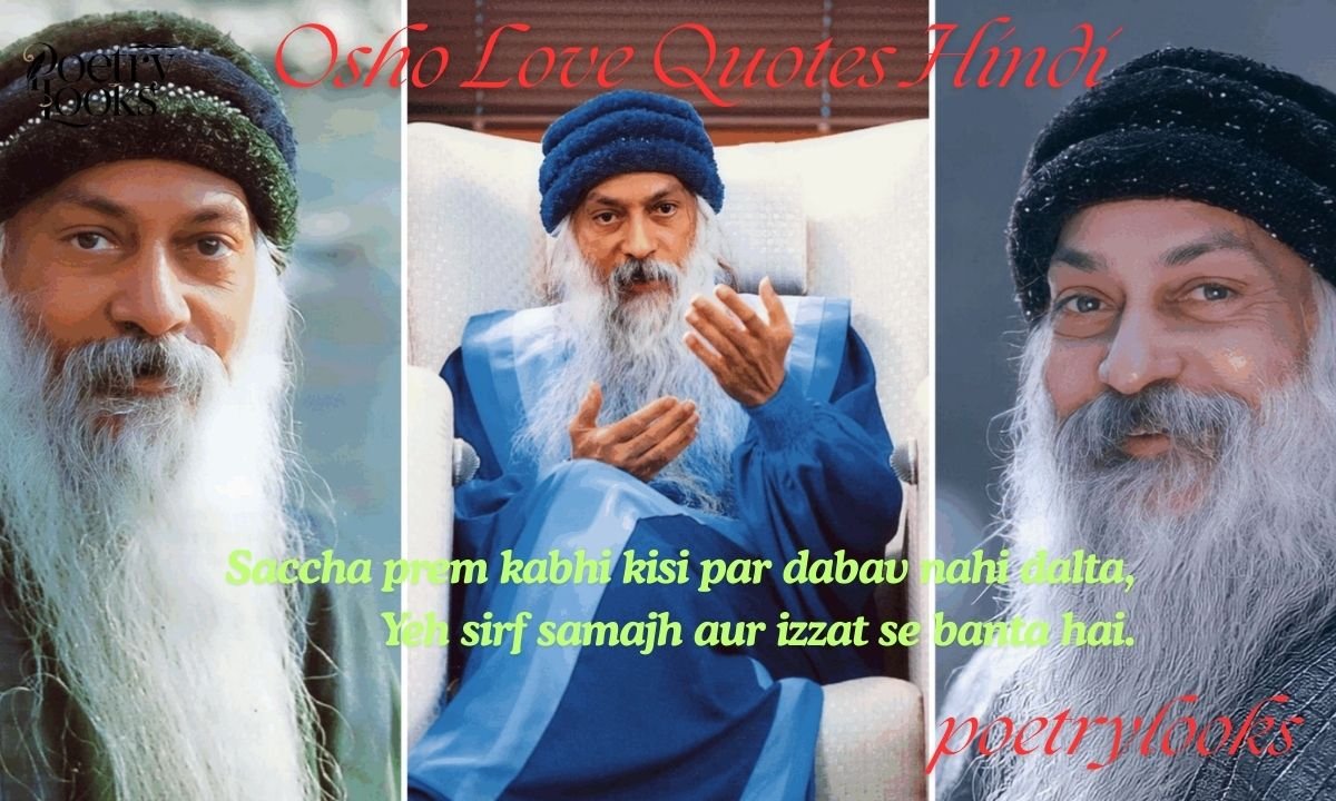 200+ Osho Love Quotes Hindi