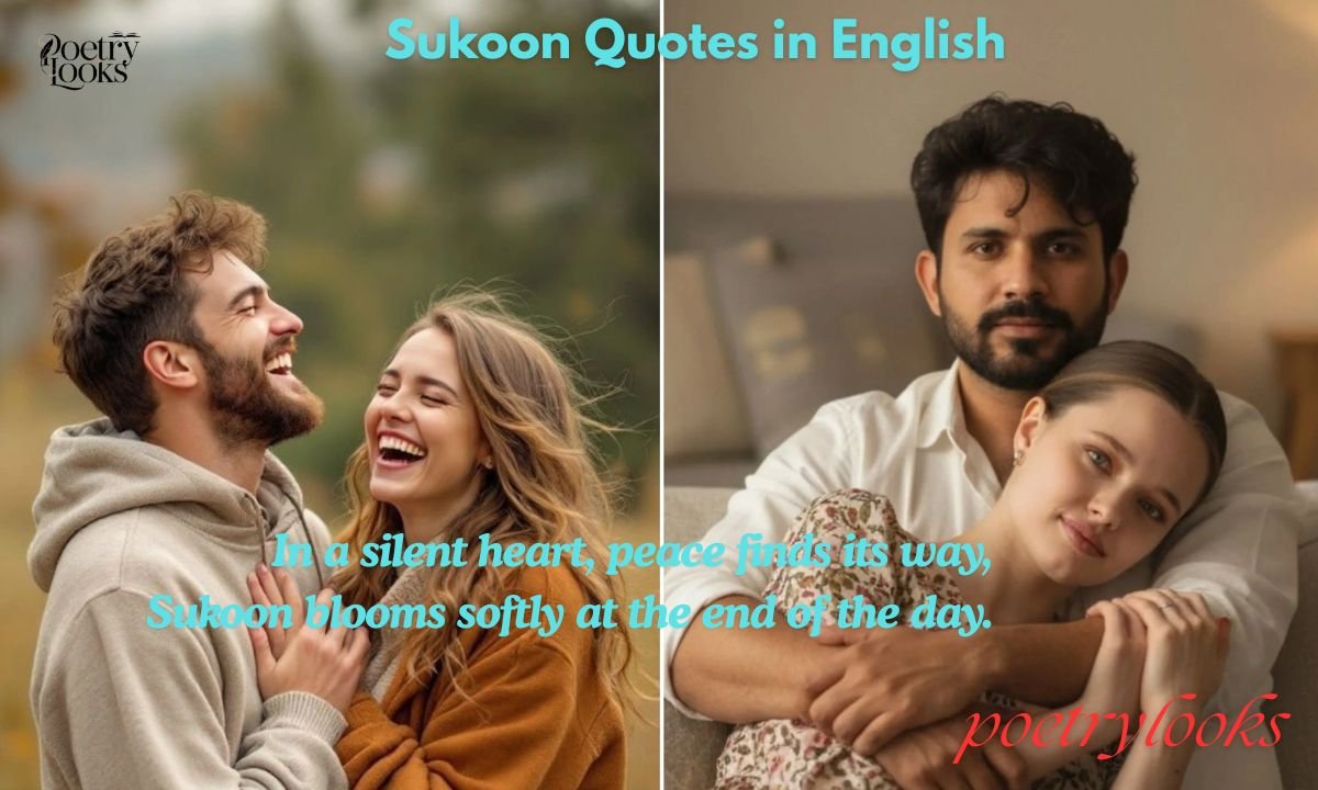 220+ Sukoon Quotes in English