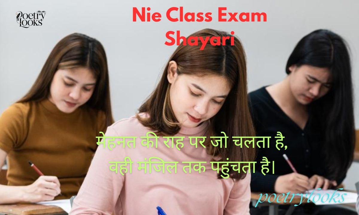 200+ Nie Class Exam Shayari in Hindi
