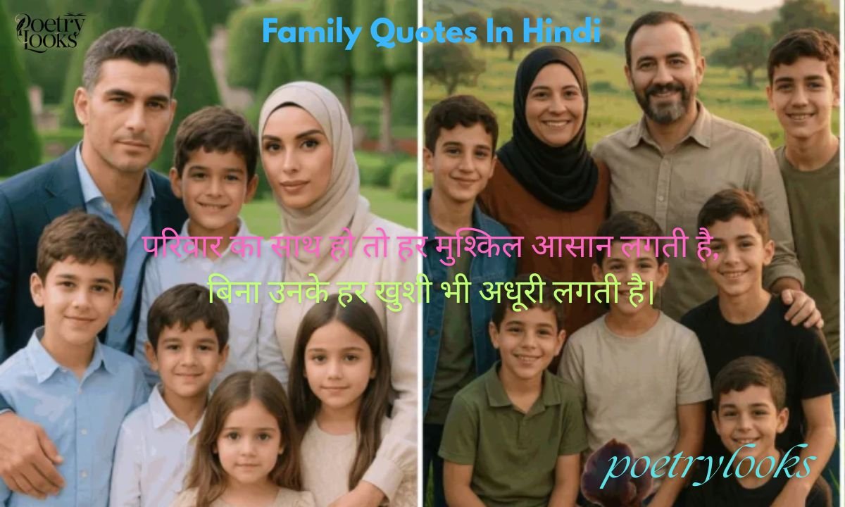 220+ Family Quotes In Hindi